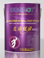 中国十大品牌油漆涂料 柏高儿童低碳墙面漆