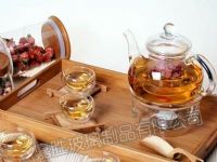 用玻璃双层茶具喝茶最清洁最健康