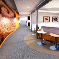 芬豪 办公楼会议室商用拼接方块满铺地毯