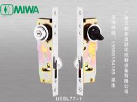 日本MIWA(美和)钩锁_推拉门钩锁U9SL80_移门进口钩锁